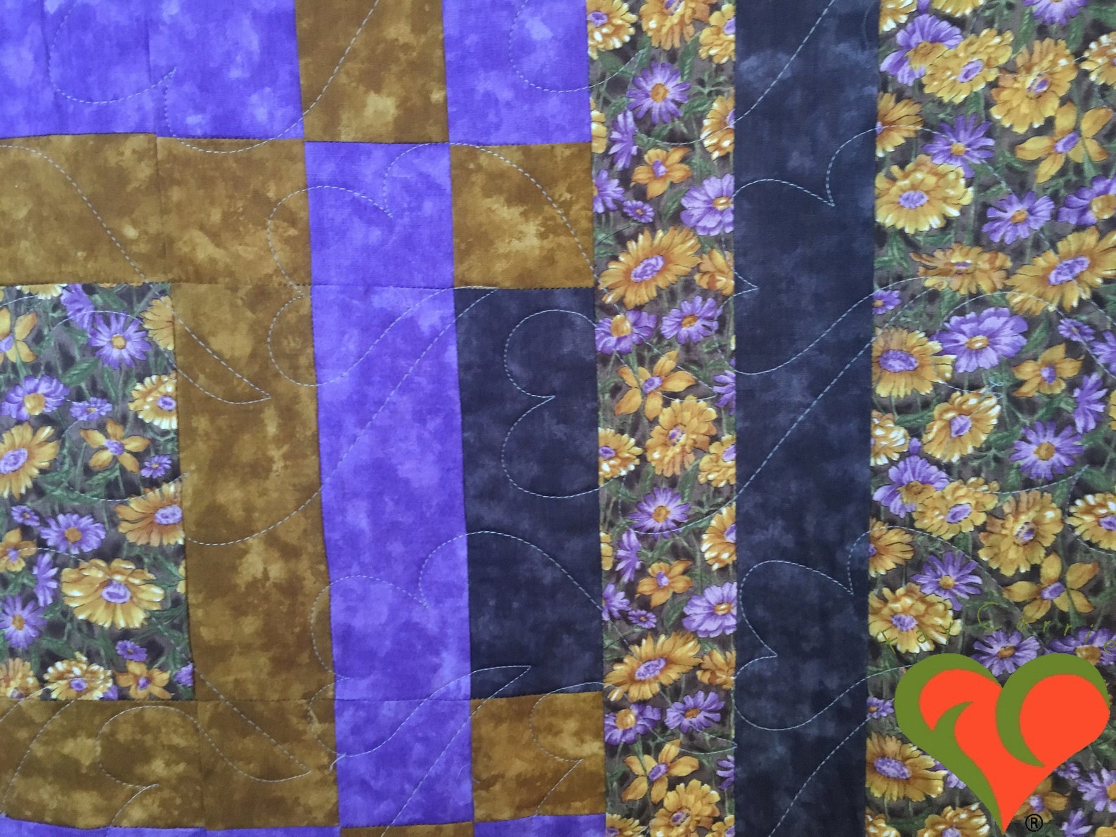 Daisies Everywhere Quiltthrow Quilttwin Bed Etsy