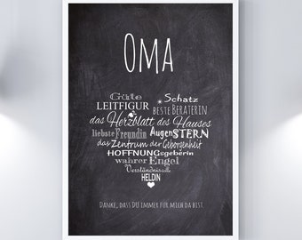 Art Print OMA Heart Table Optics