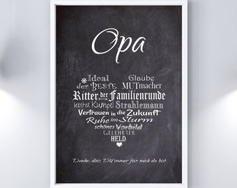 Art Print OPA Blackboard Optics