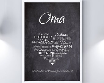 Art Print OMA Blackboard Optics