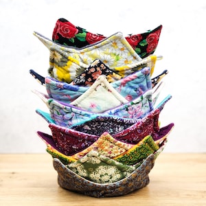 Floral Bowl Cozies - Ice Cream Bowl Cozies - Microwave Safe - Floral Prints