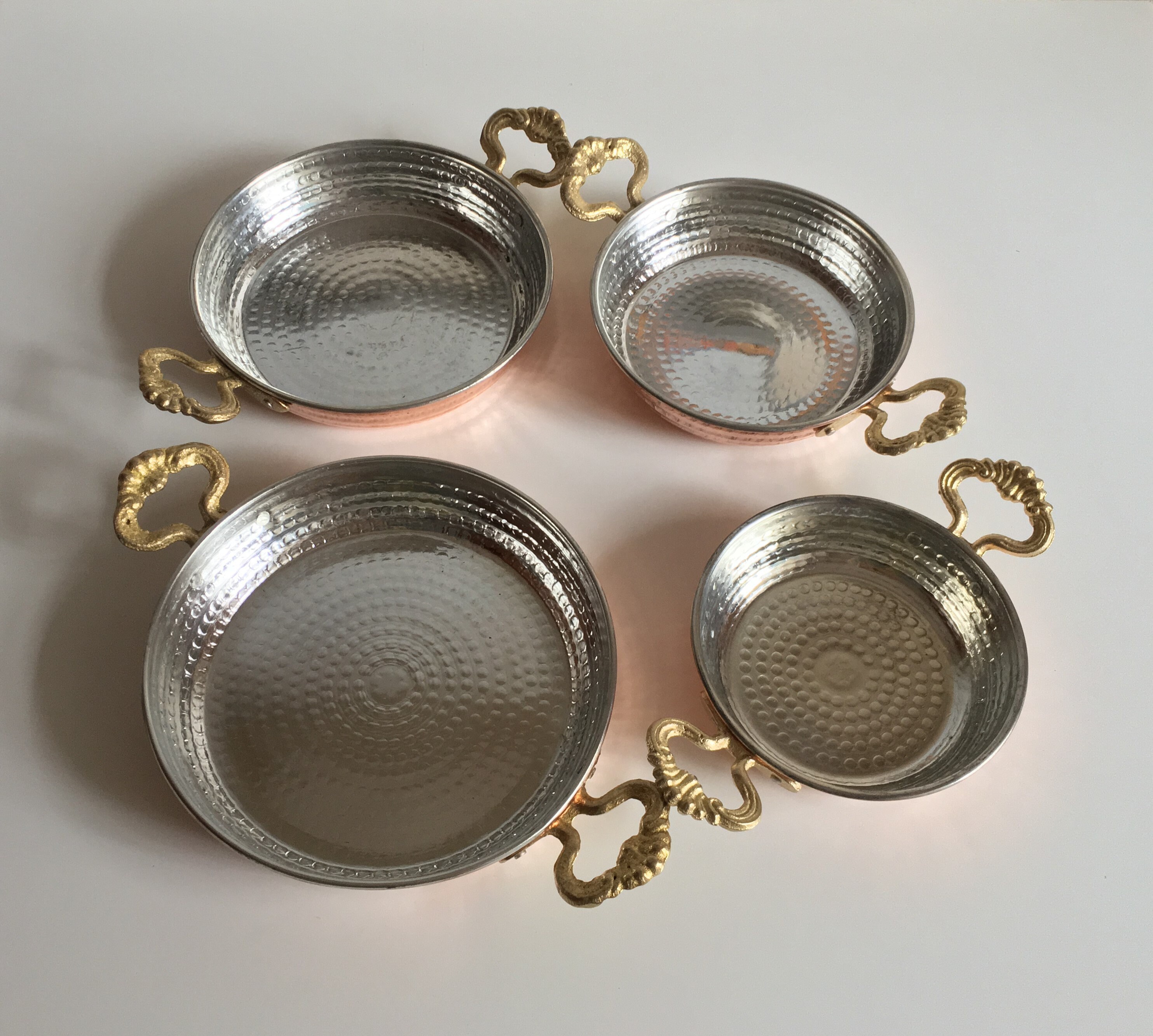 Traditional Copper Pans / Turkish Traditional Hammered Copper Etsy