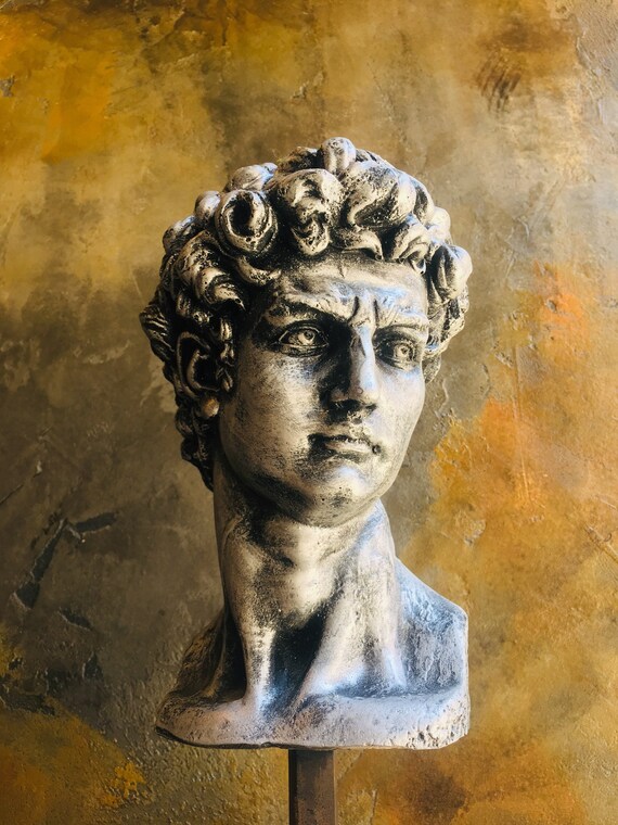 Michelangelo's Bust of David 11 Greek Roman Art 5 | Etsy