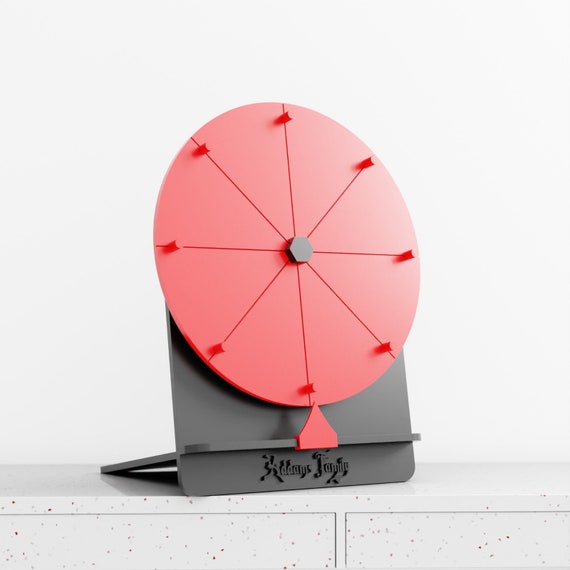 Spin the Wheel Mini Game With Questions or Tasks Best Gift Etsy