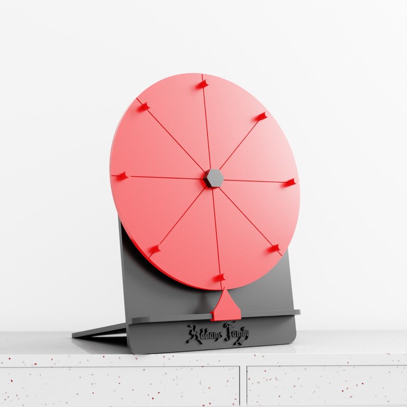 Spin the Wheel Mini Game With Questions or Tasks Best Gift Etsy