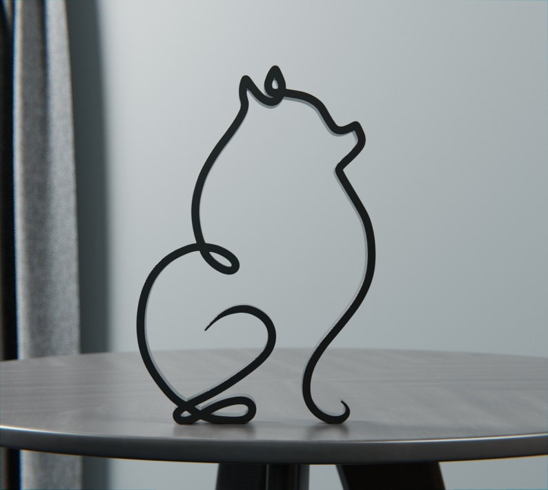 Pomeranian Dog Minimalist Art Sculpture Animal Gift Idea 3D - Etsy