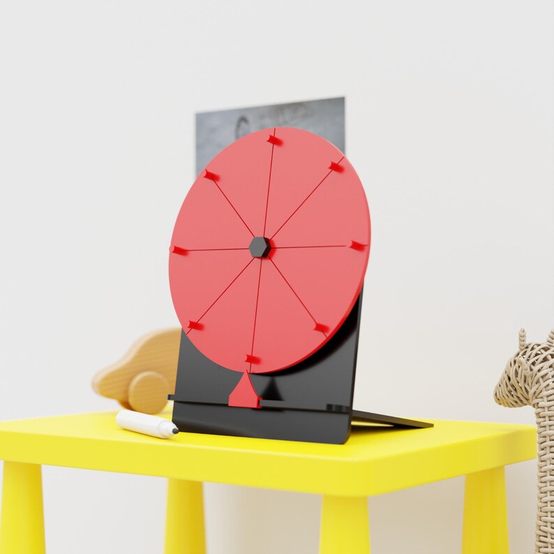 Spin the Wheel Mini Game With Questions or Tasks Best Gift Etsy