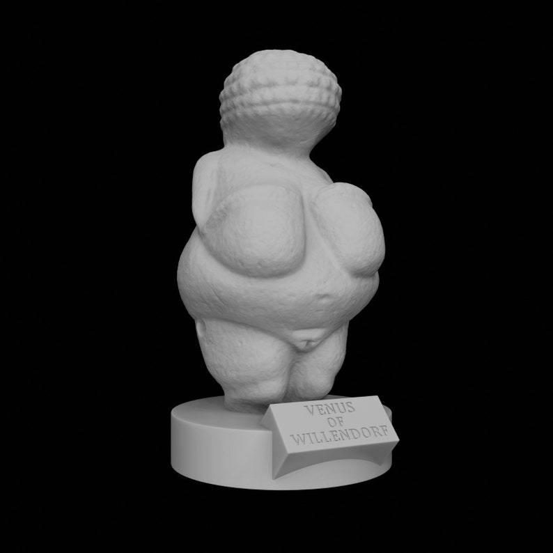 VENUS OF WILLENDORF Statuette / 5.9 inches 15 cm height / 3D Etsy