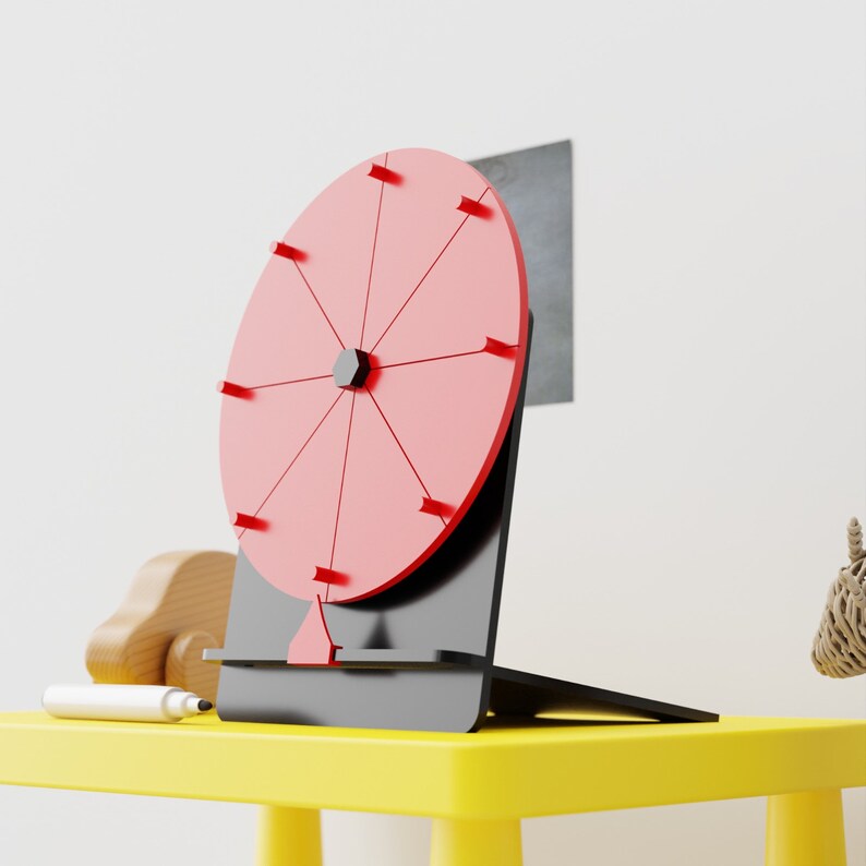 Spin the Wheel Mini Game With Questions or Tasks Best Gift Etsy