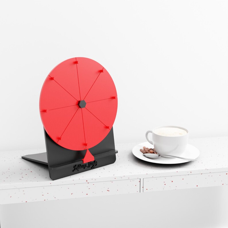 Spin the Wheel Mini Game With Questions or Tasks Best Gift Etsy