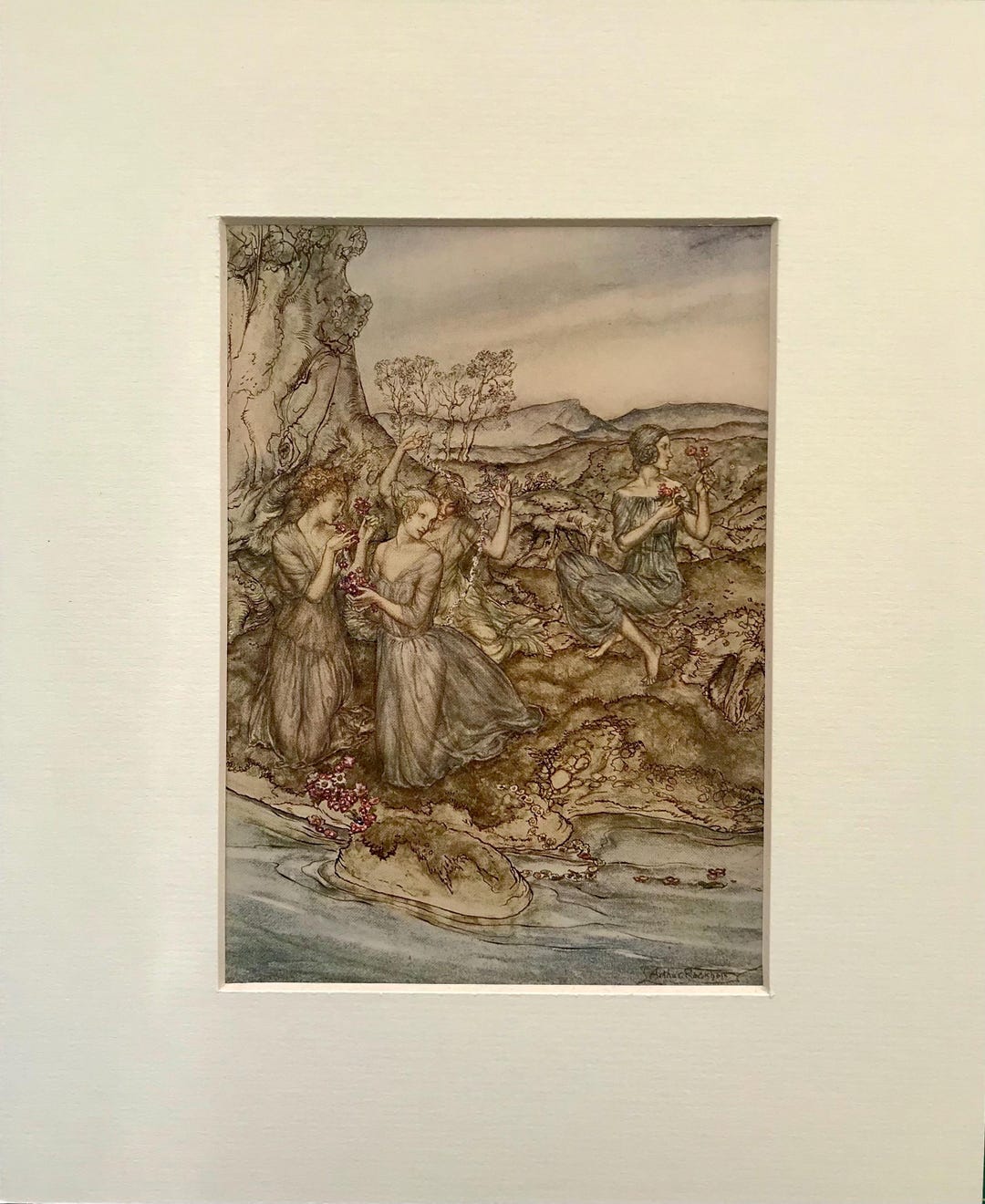 Original Arthur Rackham Print From ‘A Wonder Book’ 1922 - Etsy