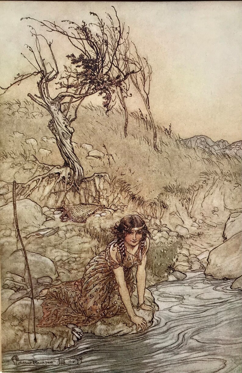 Arthur Rackham Genuine Antique Print 1919. - Etsy