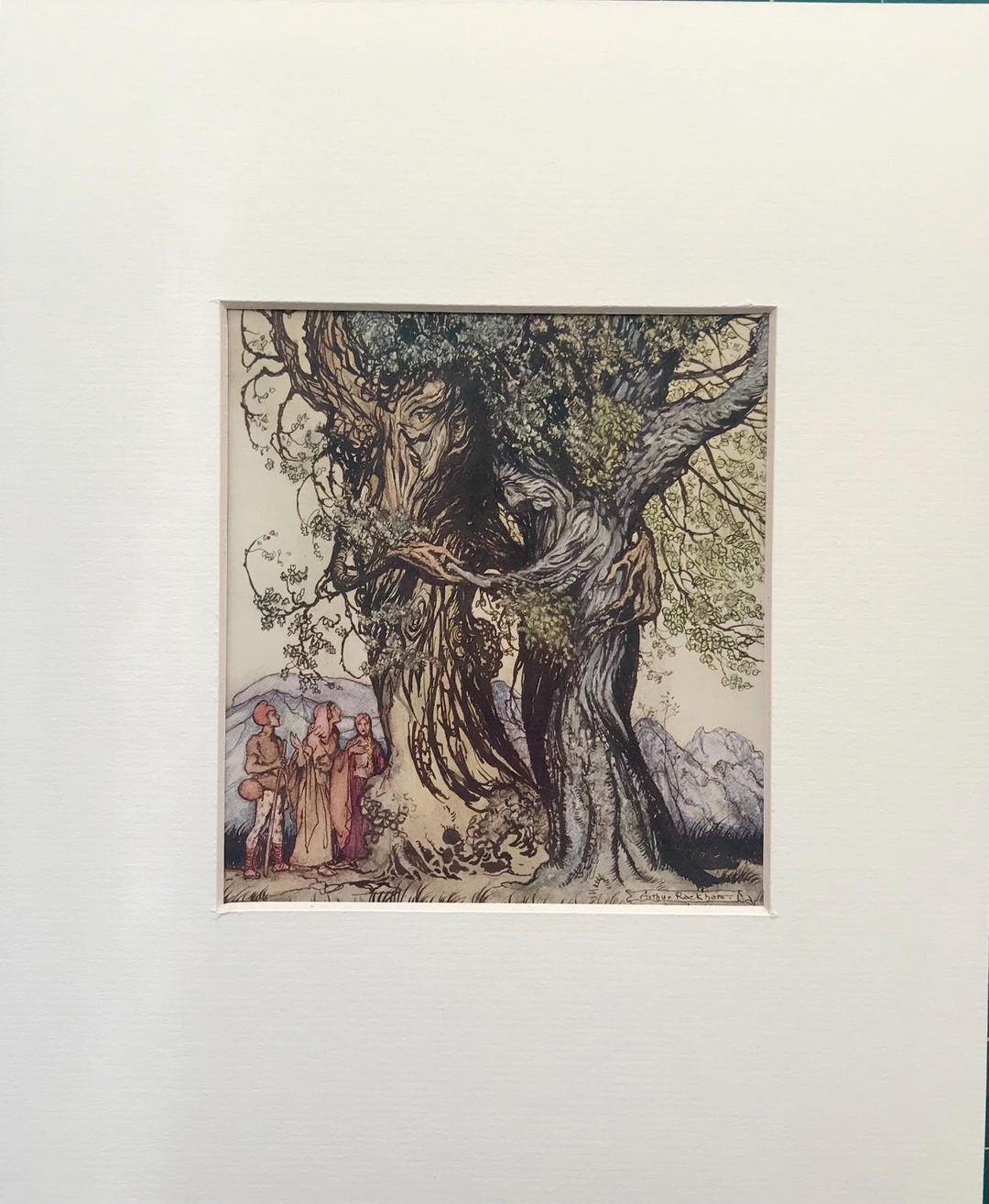 Original Arthur Rackham Print From ‘A Wonder Book’ 1922 - Etsy