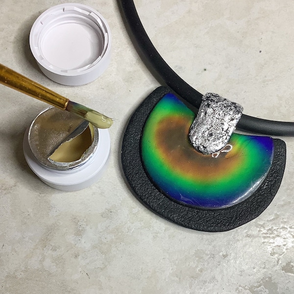 Peinture thermochromique pour DIY et bijoux pâte polymère