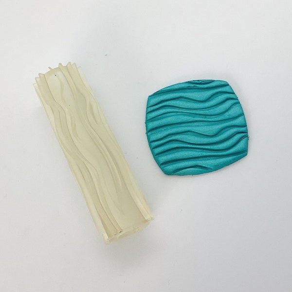 Rouleaux de texture vagues pour pâte polymère fabrication de bijoux