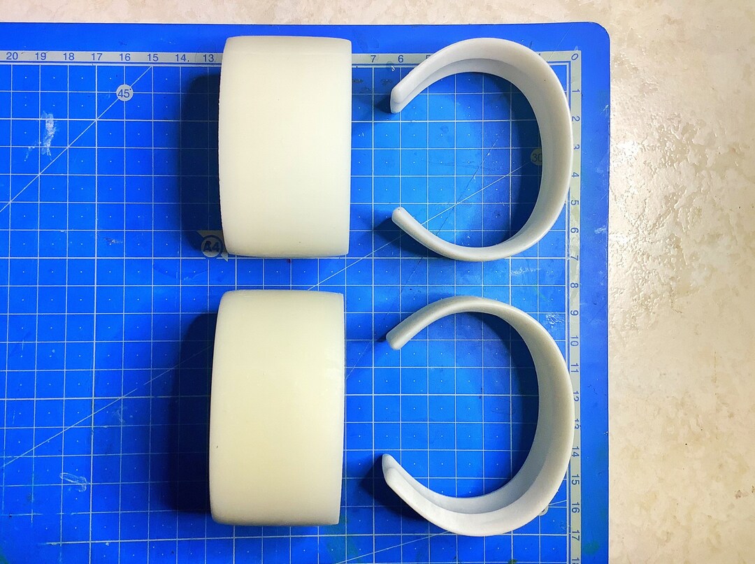 Wide Cuff Bracelet Base for Polymer Clay Jewelry Making Etsy