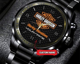 Margi cronografo militare BR 01 superbo design uomo orologio quadrato pvd nero Etsy Italia