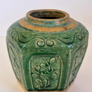 アンティーク 中国 グリーン ジェード Antique Chinese Green Pottery - Etsy