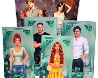 Collectible BB Easton Character Cards - All 6