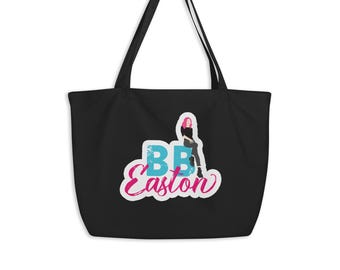 Large Organic BB Easton Logo Tote Bag