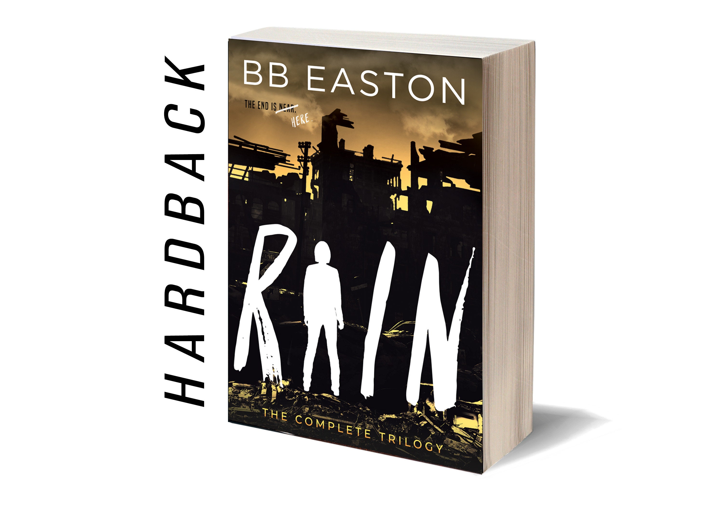 OVER 50% OFF - Hardcover - The Rain Trilogy - Illustrated Cover - Signed by BB Easton