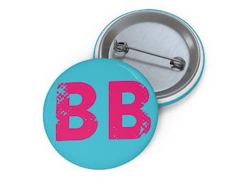 BB Circle Logo Pin Button