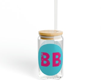 BB Logo Can Glass, 16oz