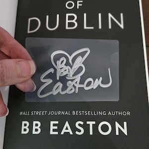 Clear Book Plates Signed by BB Easton