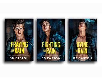NEW! The Rain Trilogy Model Covers - Signed by BB Easton