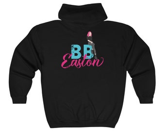 BB Easton Full Zip Hoodie - Back Logo Only