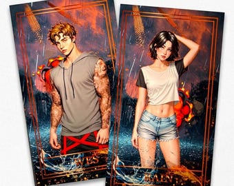 Collectible Character Cards - The Rain Trilogy