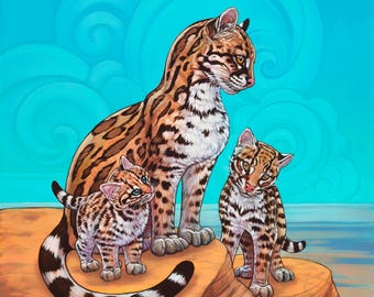 Ocelot Pride (prints) - Etsy