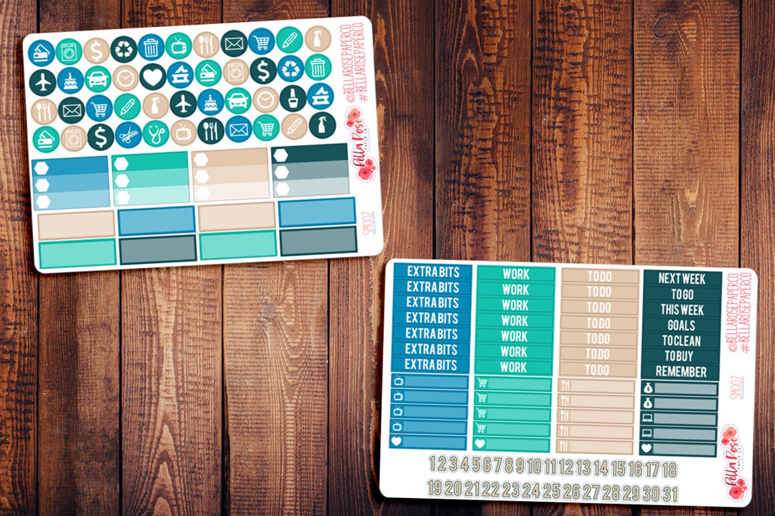 Beach Photo Planner Sticker Kit, for Use in Erin Condren Life Planners ...