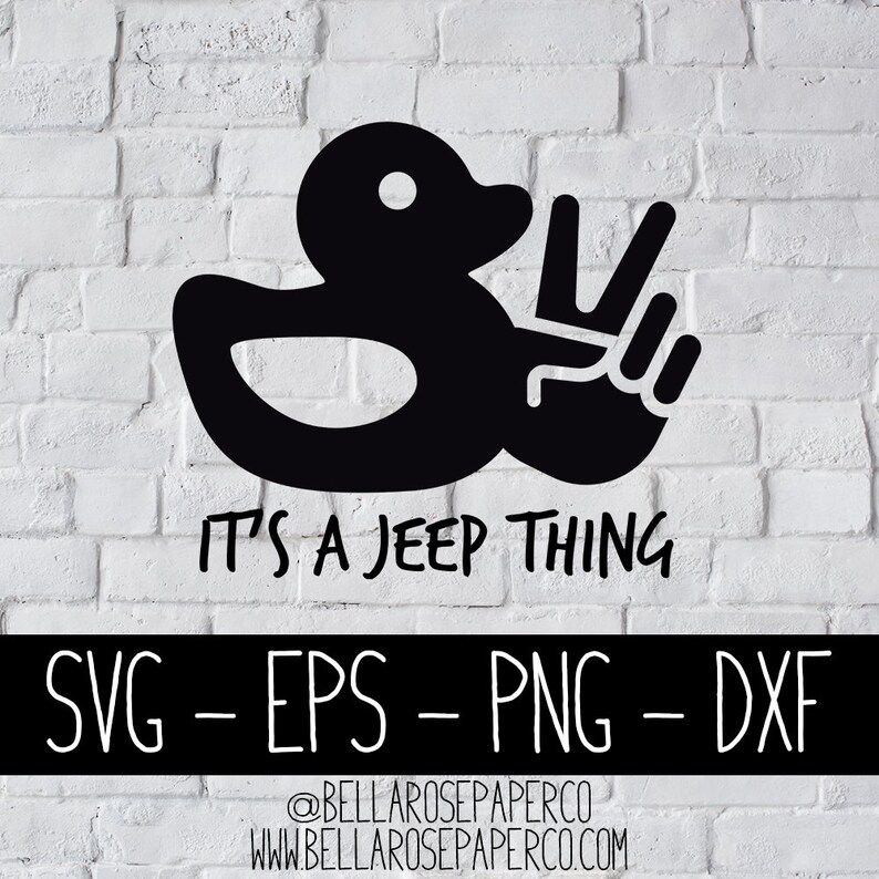 Download Jeep Duck SVG svg eps dxf png SVG Bundle for Silhouette | Etsy