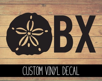 OBX Outer Banks Vinyl Decal, Yeti Decal, Summer Decal, Vinyl Car Decal, Laptop Decal, Window Decal, Decal, Custom Decal Gift Under 10