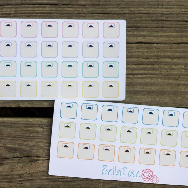 CLEARANCE! Weight Loss Weigh In Planner Stickers, Weight Watchers Stickers, for use in Erin Condren Planners, Happy Planner Stickers