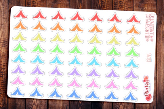 tent camping trip planner stickers camping travel sticker etsy