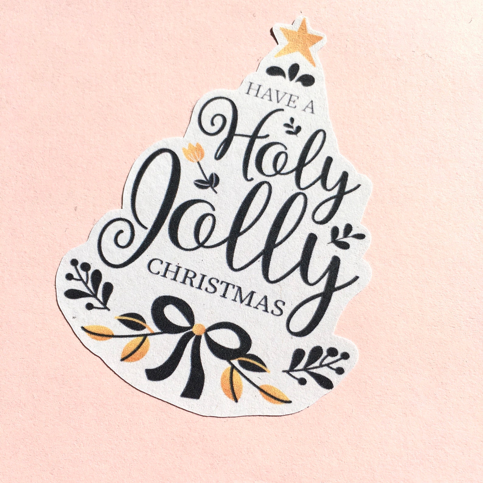 Large christmas sticker sheet Etsy