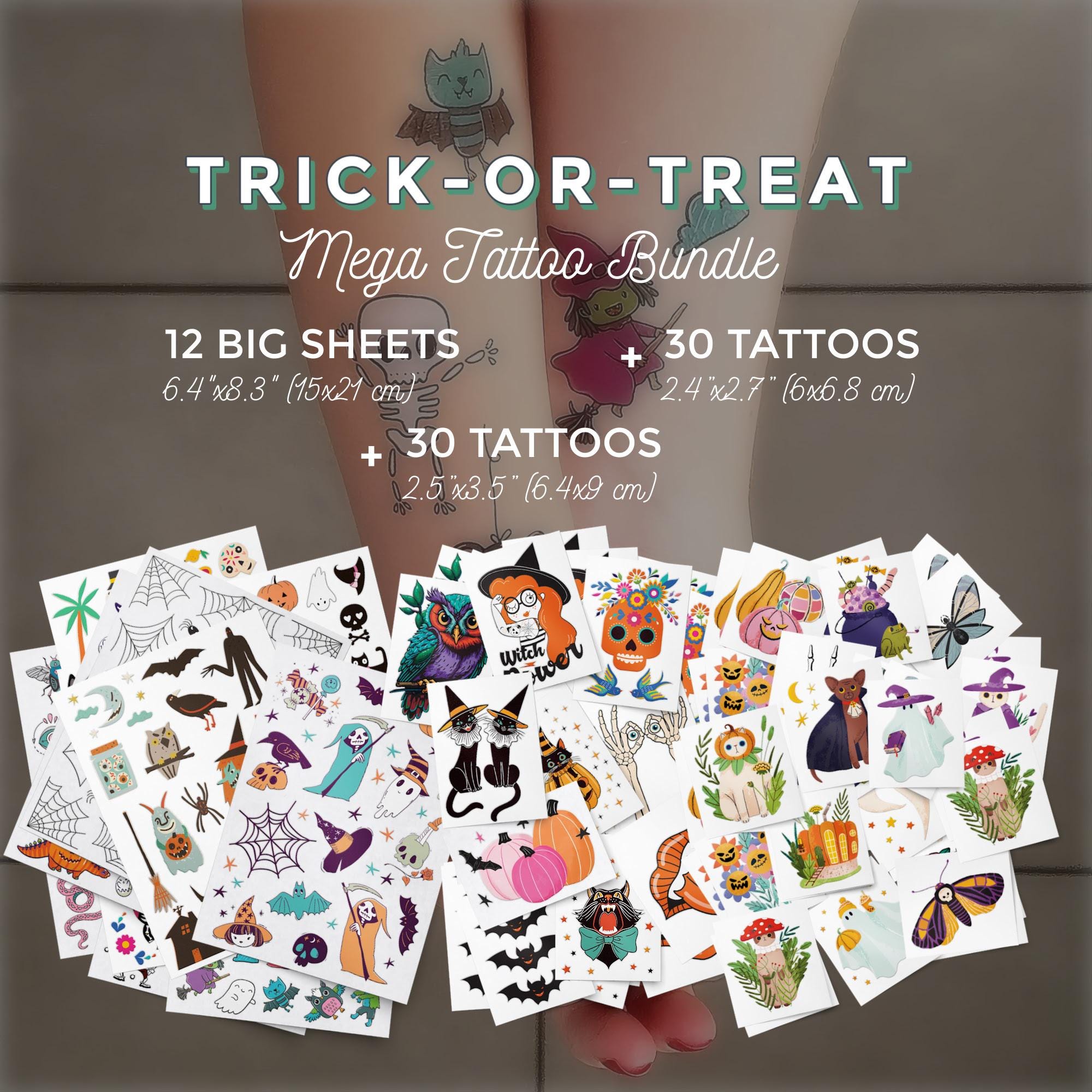 Fun Trick or Treat Tattoo Ideas