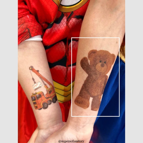 Lil Peep Teddy Bear Tattoo Official Design