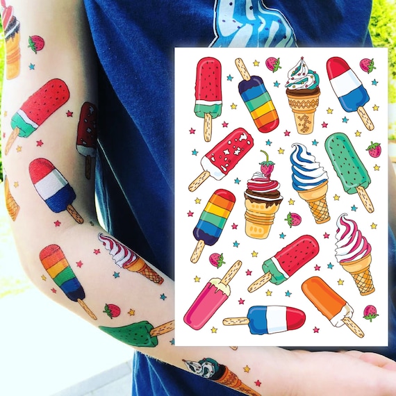 Love Ice Cream? Get a Cone Tattoo and You Might Win a Year of Free  Drumstick Treats - Yahoo Sports