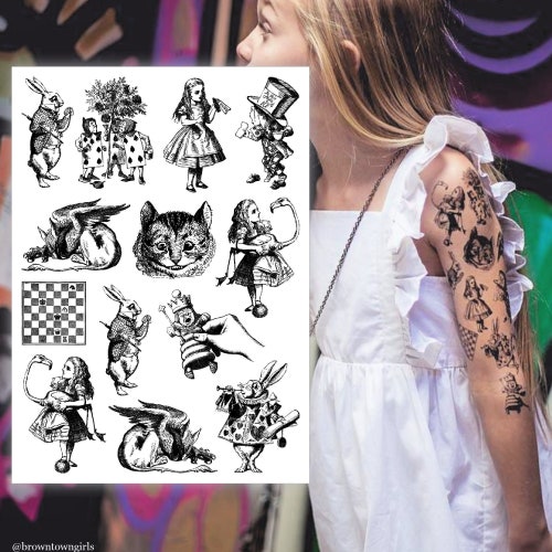 PICTURE BOOK TATTOO DRESS