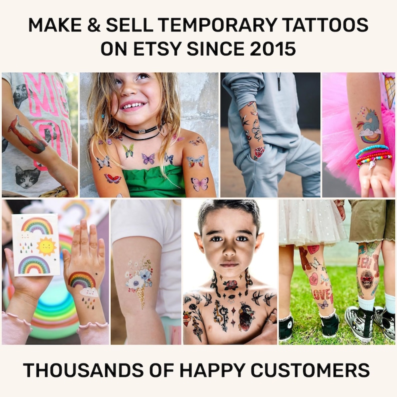 Pooof Baaam! and Pooof! Temporary Tattoo Transfers. Comic Style Super Hero ...