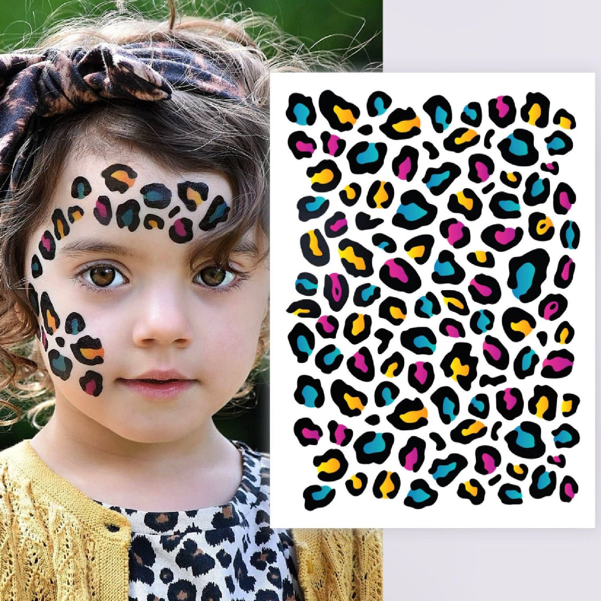 Leopard Print Tattoo  Realistic Temporary Tattoos  TattooIcon