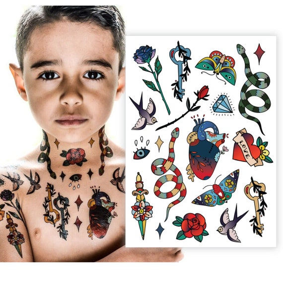 Temporary Tattoos Kids