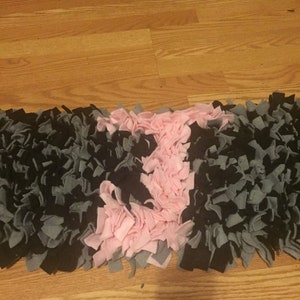 Customize with Initial Choose Your Size & Color Easy To Store Roll-Up Washable Snuffle Mat Interactive Pet Toy Foraging/Rooting