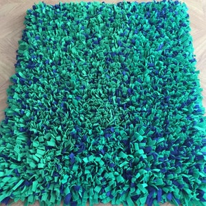 Choose Your Size Purple, Blue & Green Snuffle Mat/ Pet Nose Work Foraging image 10