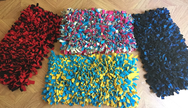 24x24 Choose Your Color Washable Snuffle Mat/Treat Hunting Mat Dog Pig Hedgehog Washable image 2