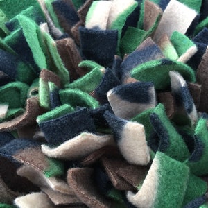 Camo Print Snuffle Mat Interactive Pet Toy Foraging/Rooting Choose Your Size Choose Your Size