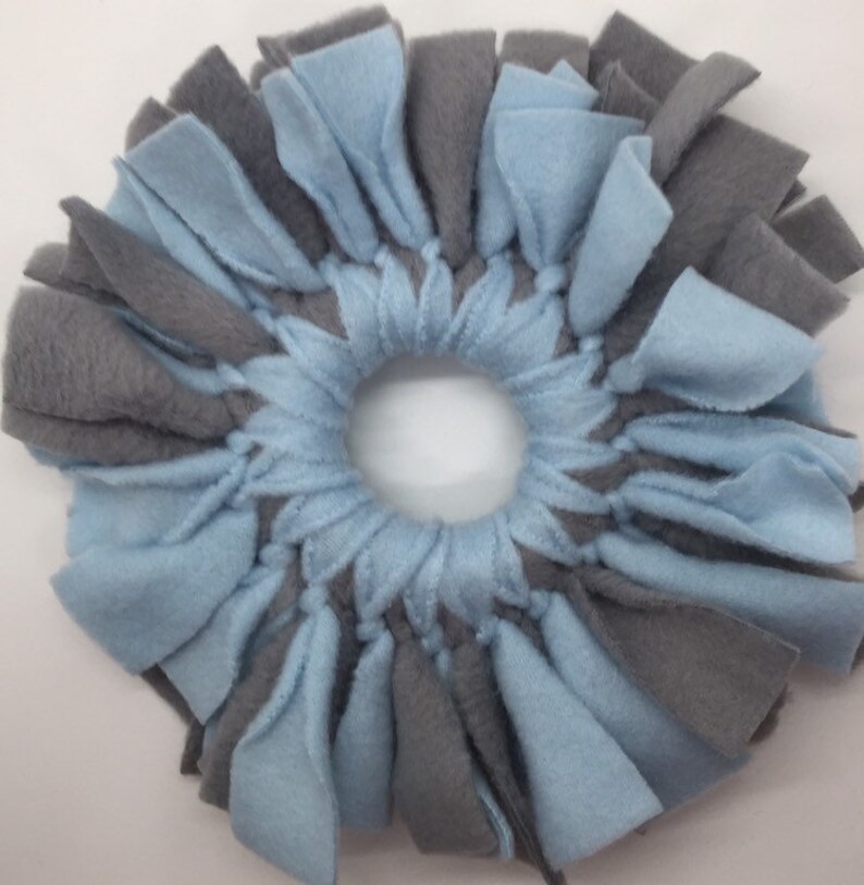 Wholesale Lot of 10 Choose Your Color Pet Chew Ring Anti-Pill Fleece With Durable Ring